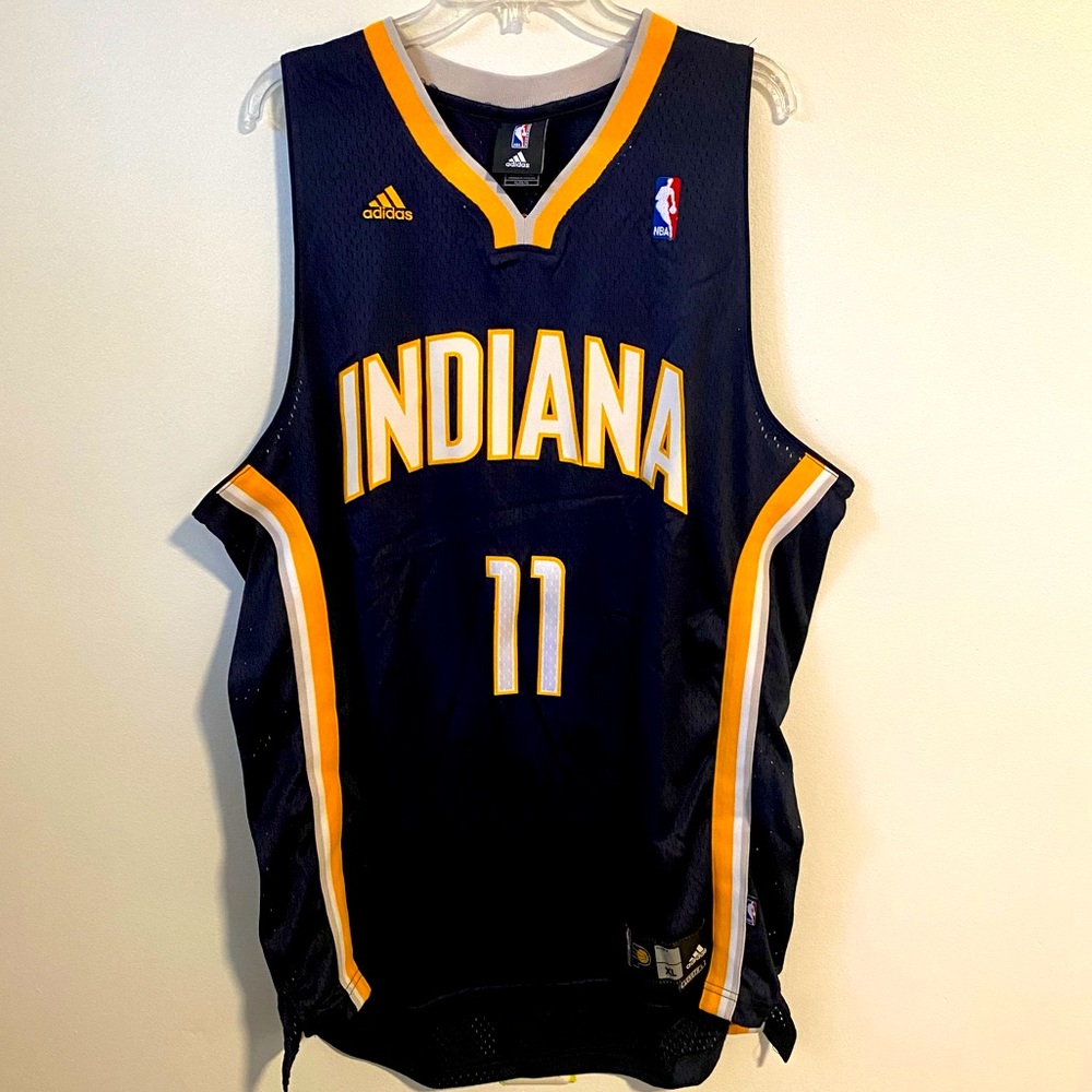 NBA authentic jersey Indiana Pacers #11. Stitched jersey. Basketball